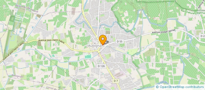 localisation de l'entreprise MADAME YOLANDE GARCIA CACERES  AUBIGNAN