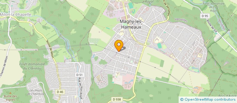 localisation de l'entreprise MADAME YOLANDE GOUESLARD  SAINT-REMY-LES-CHEVREUSE