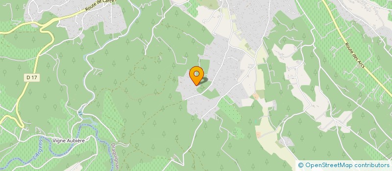 localisation de l'entreprise MADAME YOLANDE GOURRIN  LORGUES