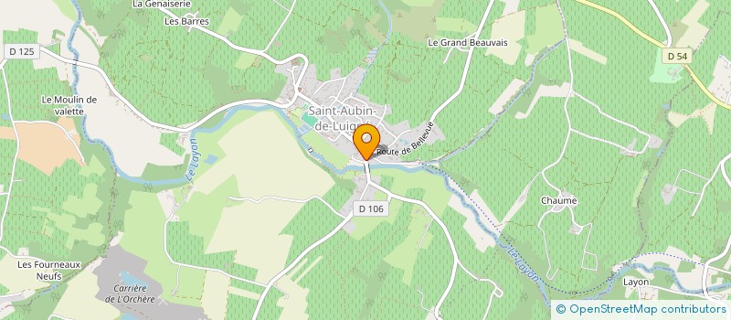 localisation de l'entreprise MADAME YOLANDE GRANDCOLAS à CHEMILLE-EN-ANJOU
