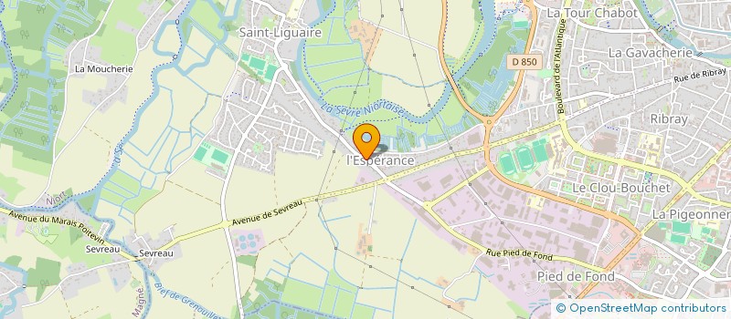 localisation de l'entreprise MADAME YOLANDE GUERRIVE à NIORT