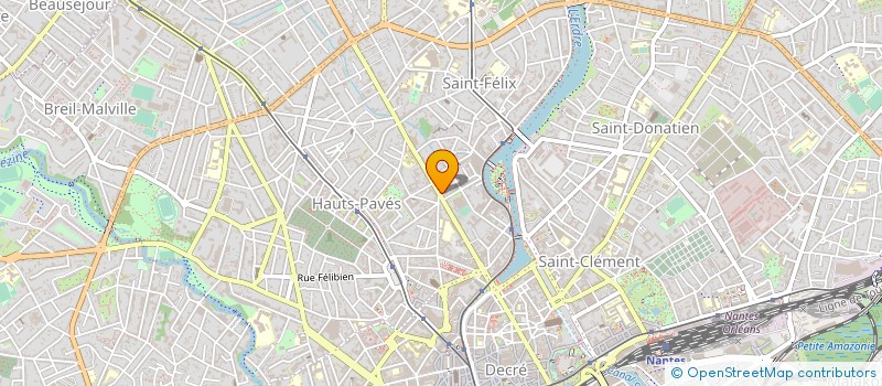 localisation de l'entreprise MADAME YOLANDE GUILLET à NANTES