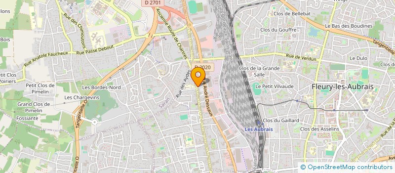 localisation de l'entreprise MADAME YOLANDE GUTIERREZ à FLEURY LES AUBRAIS