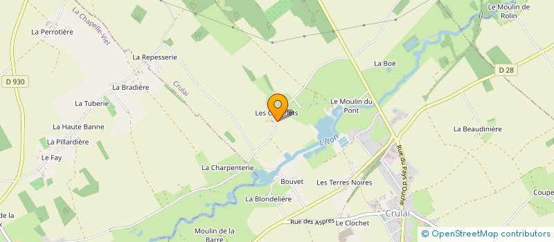 localisation de l'entreprise MADAME YOLANDE HAIS à CRULAI