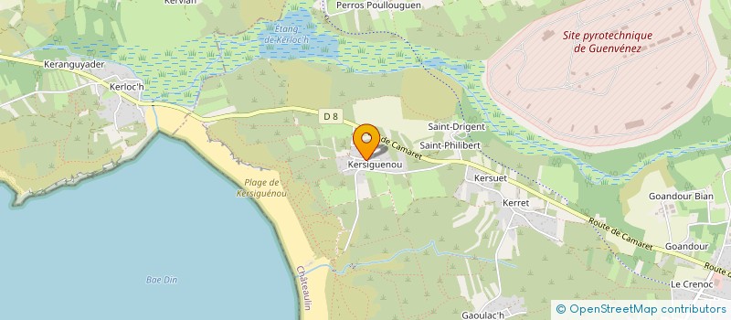 localisation de l'entreprise MADAME YOLANDE HERIENNE  CROZON