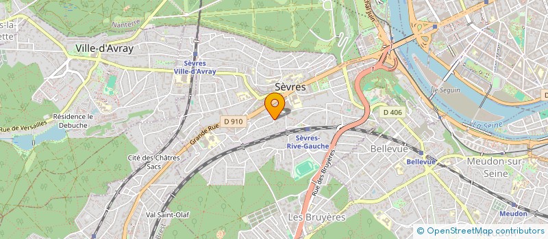 localisation de l'entreprise MADAME YOLANDE IQUEL à SEVRES