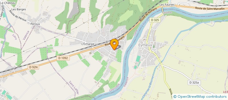 localisation de l'entreprise MADAME YOLANDE JOCELYNE SERVEL  SAINT-LATTIER