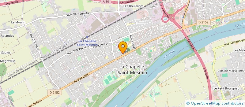 localisation de l'entreprise MADAME YOLANDE JUSSELIN à LA CHAPELLE-SAINT-MESMIN