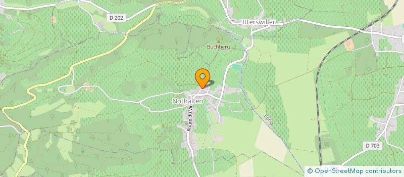 localisation de l'entreprise MADAME YOLANDE KIEFFER  NOTHALTEN