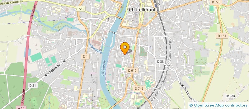 localisation de l'entreprise MADAME YOLANDE LAMBERT à CHATELLERAULT