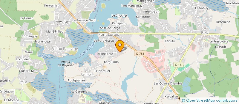 localisation de l'entreprise MADAME YOLANDE LE FURAUT  BELZ