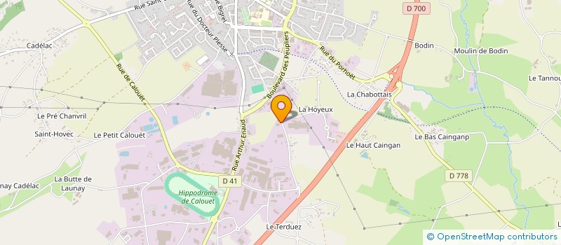 localisation de l'entreprise MADAME YOLANDE LE TINIER  HEMONSTOIR