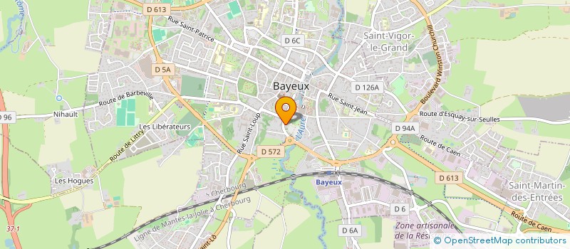 localisation de l'entreprise MADAME YOLANDE LENOURICHEL à BAYEUX