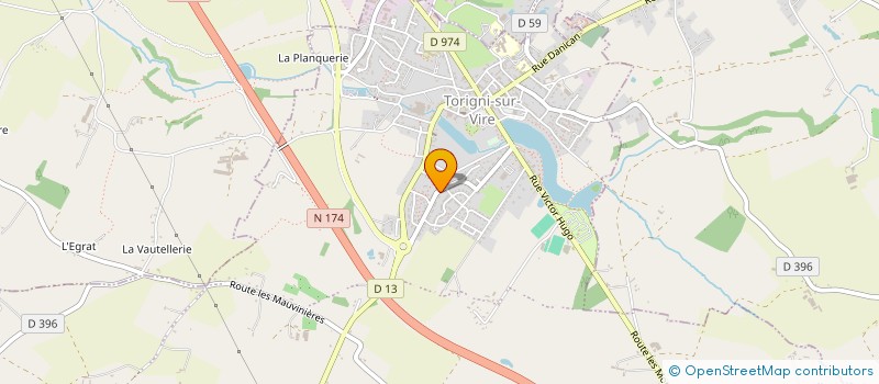 localisation de l'entreprise MADAME YOLANDE LEUFA  TORIGNY-LES-VILLES