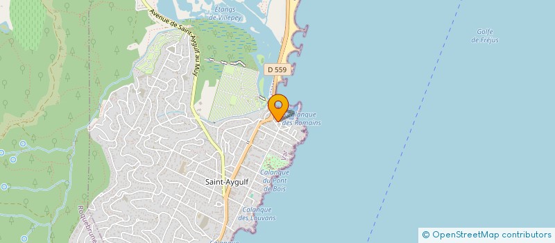 localisation de l'entreprise MADAME YOLANDE LONGO à FREJUS