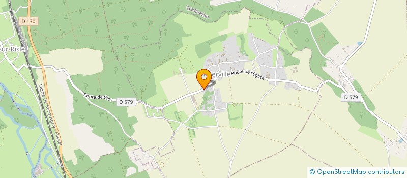 localisation de l'entreprise MADAME YOLANDE MALZANI  THIERVILLE