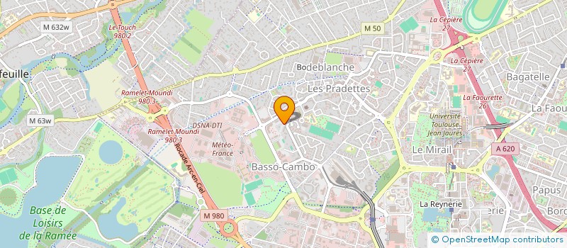 localisation de l'entreprise MADAME YOLANDE MASSALA - BILOUKA à TOULOUSE
