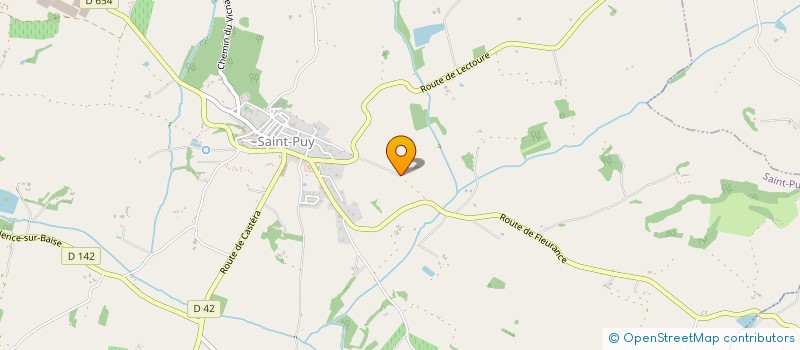 localisation de l'entreprise MADAME YOLANDE MODOLO  SAINT-PUY