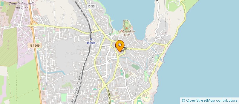 localisation de l'entreprise MADAME YOLANDE NAHATRY  ISTRES