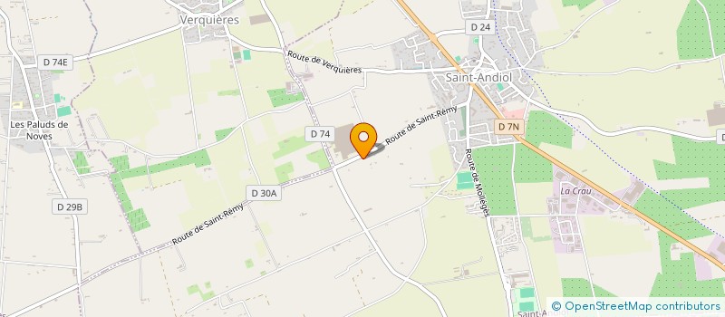 localisation de l'entreprise MADAME YOLANDE NEBBIAI à SAINT-ANDIOL