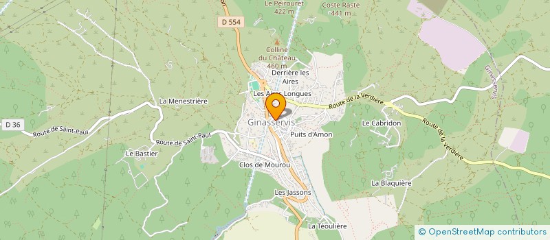 localisation de l'entreprise MADAME YOLANDE NICOLI à ESPARRON