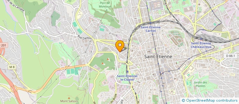 localisation de l'entreprise MADAME YOLANDE NOALLY à SAINT-ETIENNE