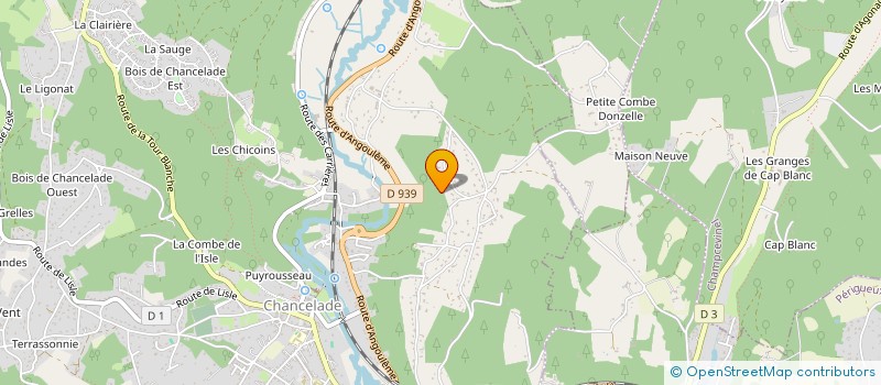 localisation de l'entreprise MADAME YOLANDE PARROU  CHANCELADE