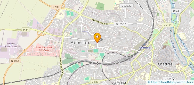 localisation de l'entreprise MADAME YOLANDE PEHEE à CHARTRES