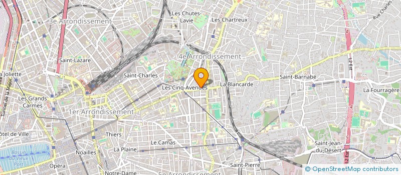 localisation de l'entreprise MADAME YOLANDE PERA à MARSEILLE