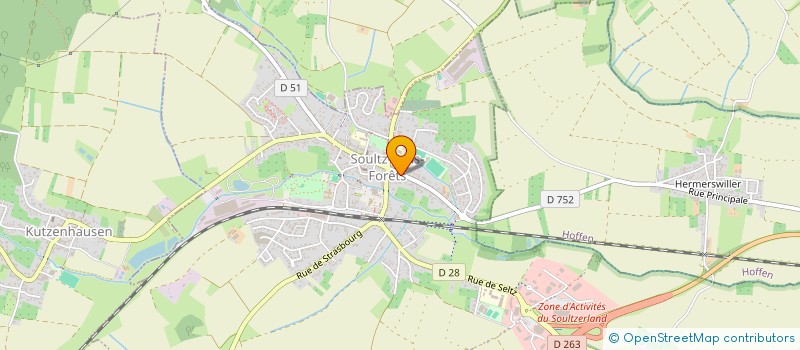 localisation de l'entreprise MADAME YOLANDE PINTO  SOULTZ-SOUS-FORETS