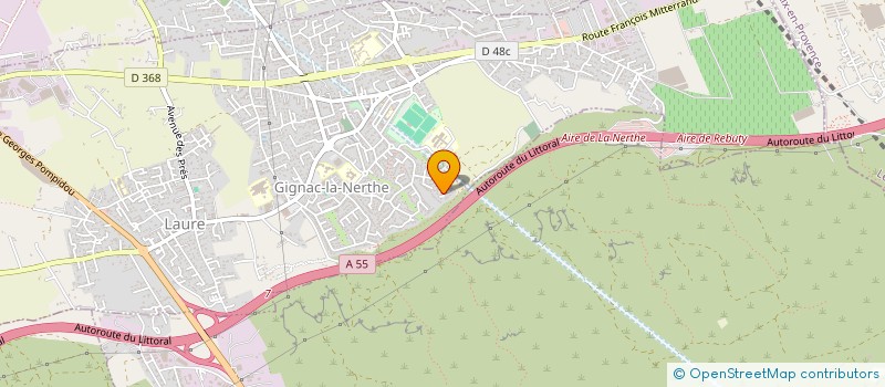 localisation de l'entreprise MADAME YOLANDE POSTIGLIONE à GIGNAC-LA-NERTHE