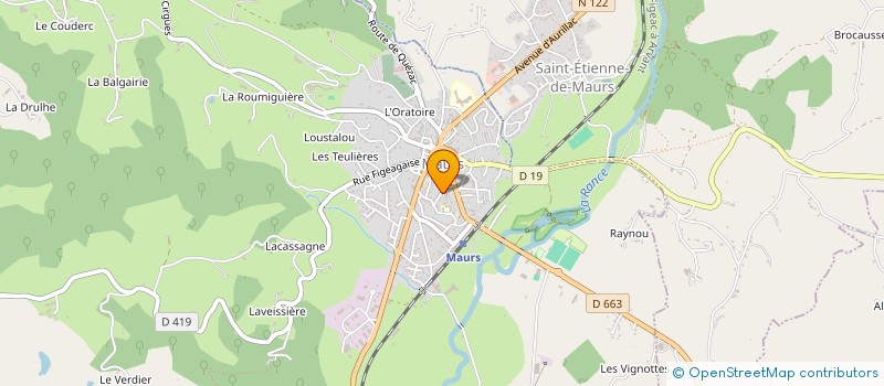 localisation de l'entreprise MADAME YOLANDE RATIER à MAURS