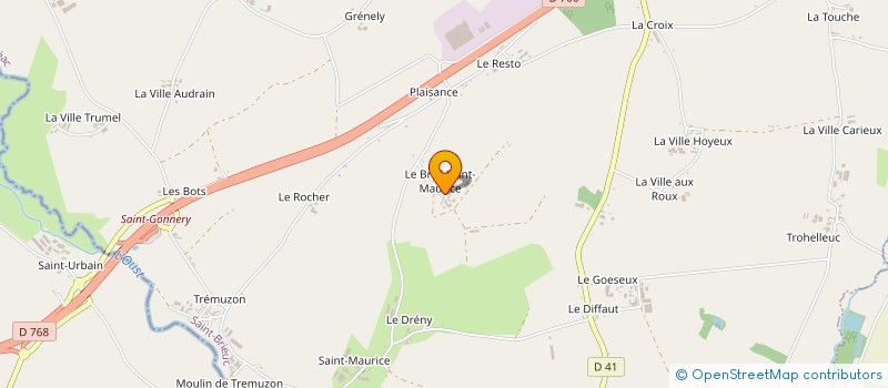 localisation de l'entreprise MADAME YOLANDE RENARD à LOUDEAC