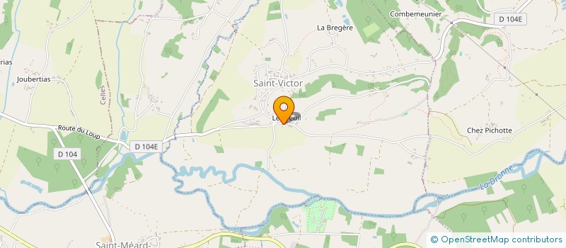 localisation de l'entreprise MADAME YOLANDE ROBY  SAINT-VICTOR