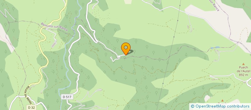 localisation de l'entreprise MADAME YOLANDE ROUQUETTE  COMBRET