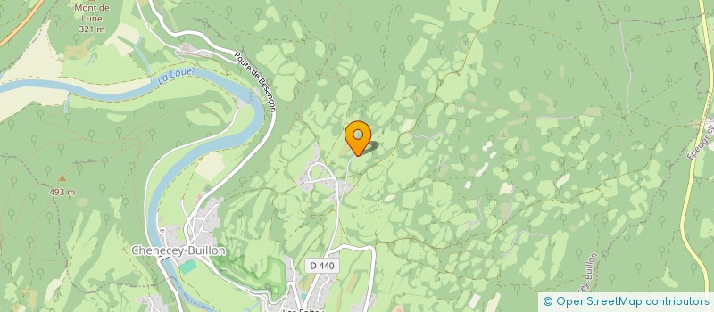 localisation de l'entreprise MADAME YOLANDE SAGE  CESSEY