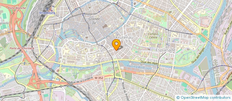 localisation de l'entreprise MADAME YOLANDE SAGOU à STRASBOURG