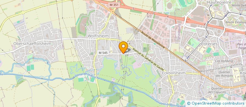 localisation de l'entreprise MADAME YOLANDE SCHOETTEL  ECKBOLSHEIM