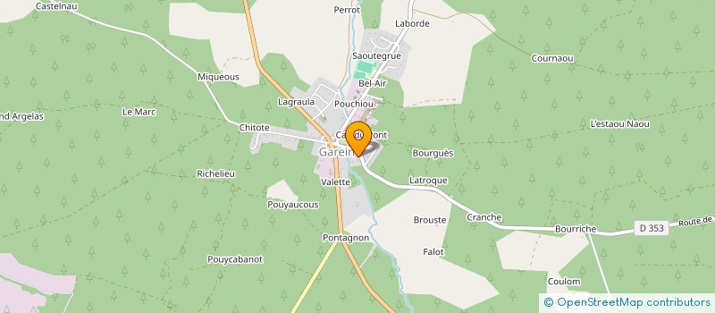 localisation de l'entreprise MADAME YOLANDE SERRES  VERT