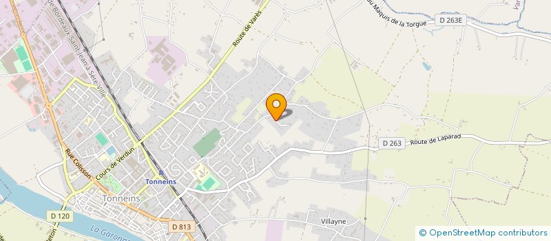 localisation de l'entreprise MADAME YOLANDE SWART  TONNEINS