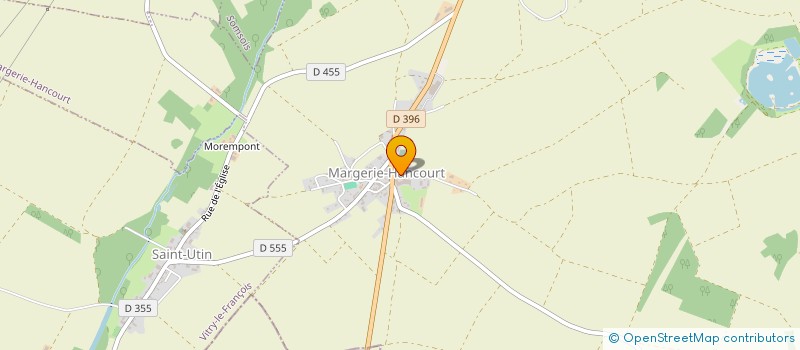 localisation de l'entreprise MADAME YOLANDE THIROUX  MARGERIE-HANCOURT