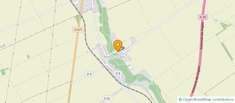 localisation de l'entreprise MADAME YOLANDE THOMAS  MONTSUZAIN