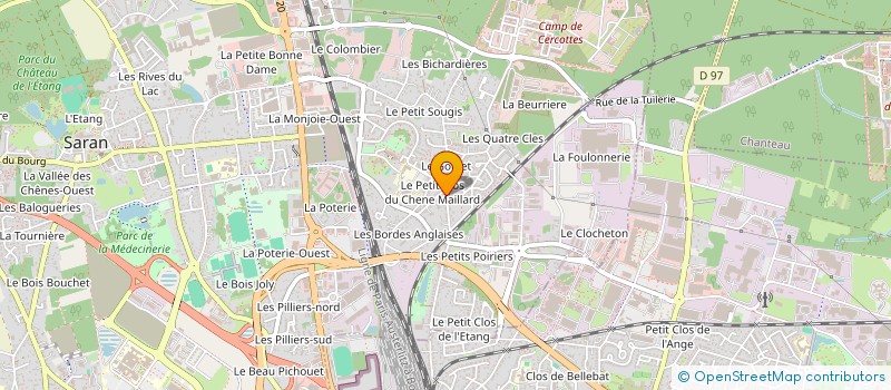 localisation de l'entreprise MADAME YOLANDE TOMAS à SARAN