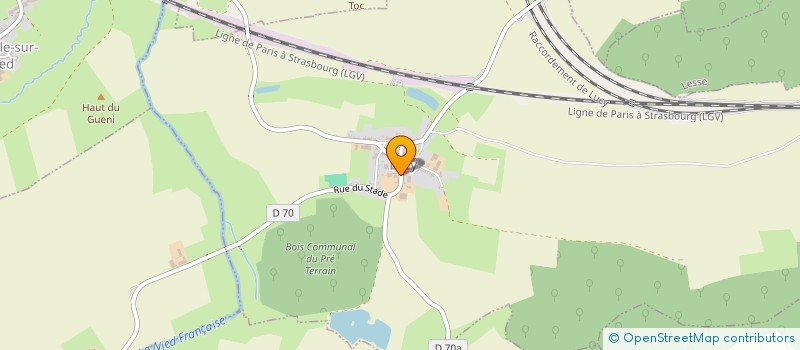 localisation de l'entreprise MADAME YOLANDE WORMS  LUCY