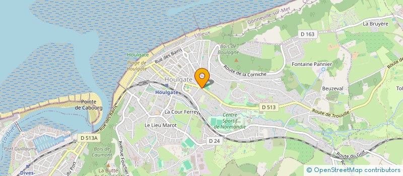 localisation de l'entreprise MADAME YOLENE GRIS  HOULGATE