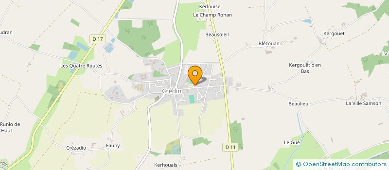 localisation de l'entreprise MADAME YOLENE HERICHER  CREDIN