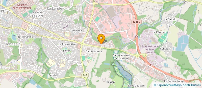 localisation de l'entreprise MADAME YOLENE POUQUET  SENE