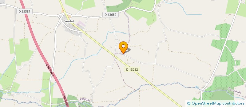 localisation de l'entreprise MADAME YOLINE LASTERE  REIGNAC