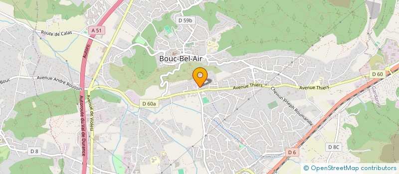 localisation de l'entreprise MADAME YOLINE SALE à BOUC-BEL-AIR
