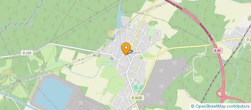 localisation de l'entreprise MADAME YONA BOURDON  DAMPARIS